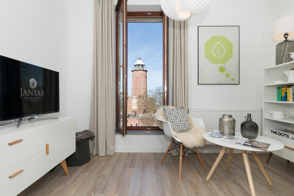 Jantar Apartamenty Design Latarnia Morska 科沃布热格 外观 照片